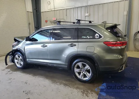 2018 Toyota Highlander Limited из США, поврежденный, VIN 5TDDZRFH8JS897561